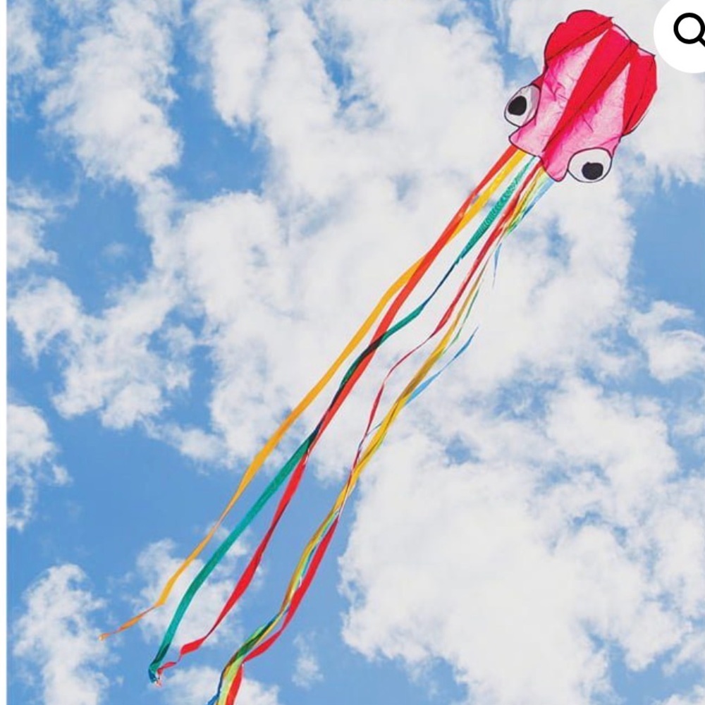 Octopus Giant Kite with Vibrant Colors